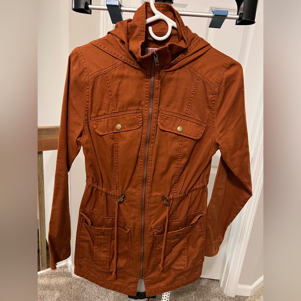 Orange Utility Jacket